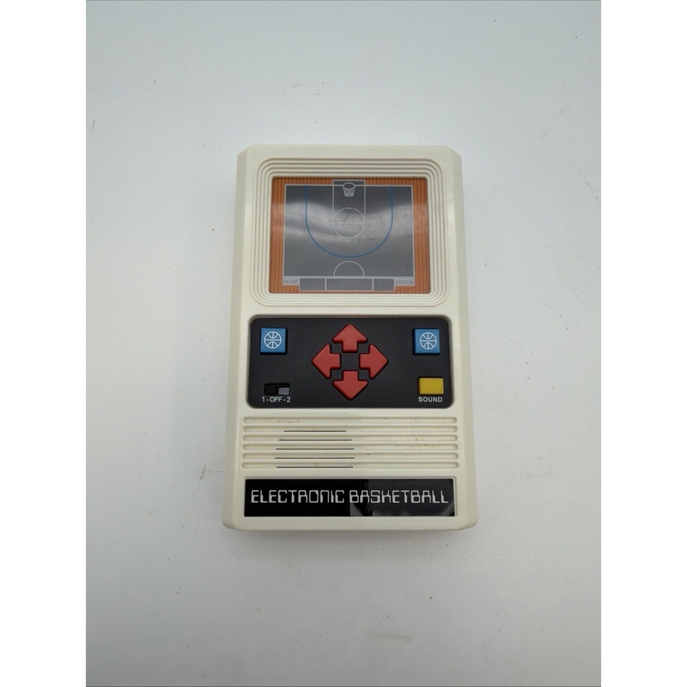 Vintage Electronic Basketball Handheld Game 1978 Mattel Tested Working